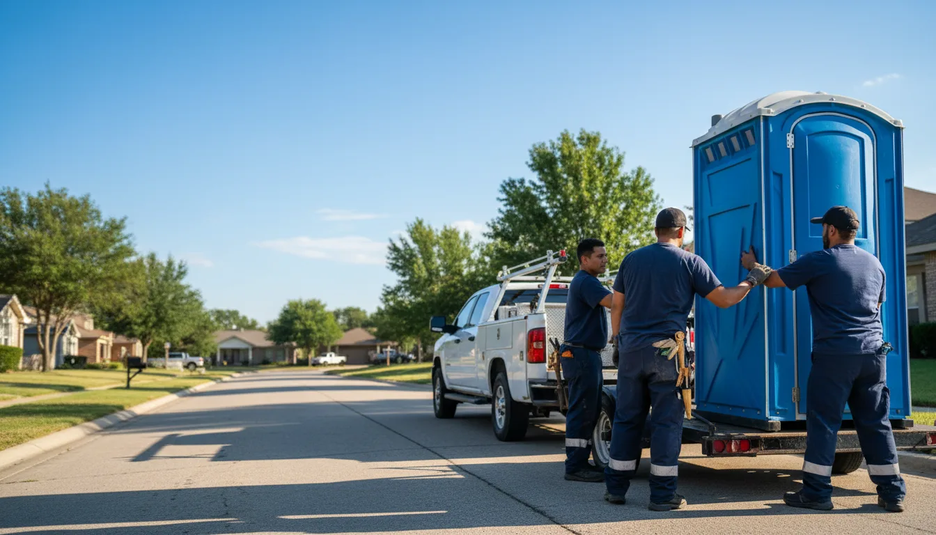 Portable Toilet Rental in Spearman, TX near me